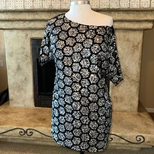 Alexia Admore designer sequin tunic or mini dress - S